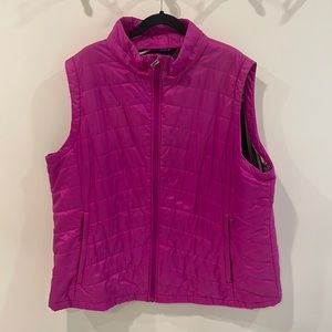 Columbia Pink Omni Heat Puffer Vest